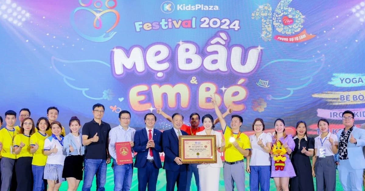 KidsPlaza và hành trình 10 mùa Festival Mẹ bầu và Em bé